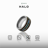 Emrys HALO Premium Ring Cincin Titanium Pria Wanita