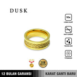 Emrys DUSK Premium Ring Cincin Titanium Pria Wanita