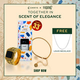 [EXCLUSIVE BUNDLE] Emrys x Summer Spring – PIXEL Ring & TNT Bracelet + Reed Diffuser Set Free Louis Necklace
