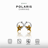 Emrys POLARIS ANTING Jepit Titanium Anti Karat Pria dan Wanita