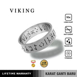 EMRYS Premium VIKING Ring Titanium Anti Karat Cincin Pria Wanita