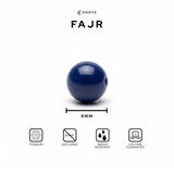 Emrys Premium FAJR Prayer Beads Real Stone Tasbih Batu 33 Butir + LAFADZ ALLAH OVAL