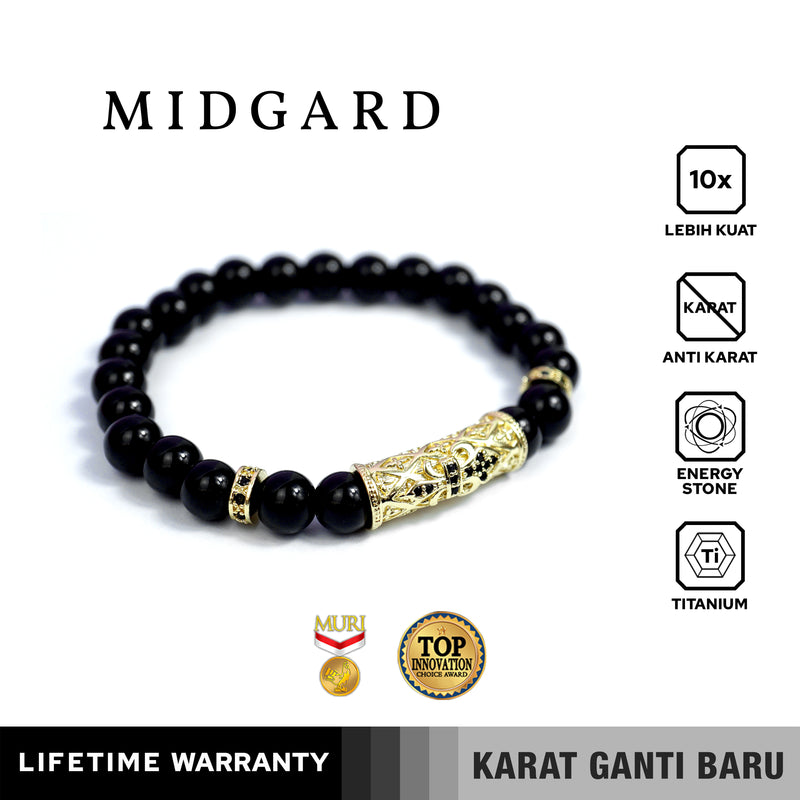 Emrys MIDGARD Bracelet Real Stone Gelang Batu Pria Wanita