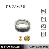 Emrys TRIUMPH Premium Ring Cincin Titanium Pria Wanita