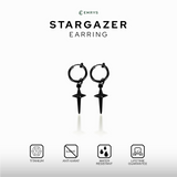 Emrys STARGAZER ANTING Jepit Titanium Anti Karat Pria dan Wanita