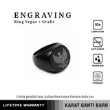 EMRYS Aksesoris Titanium Grafir Laser – Pilihan Cincin, Liontin & Gelang | Gratis Grafir Nama, Logo & Foto