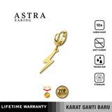 Emrys ASTRA Anting Tindik TITANIUM Anti Karat Pria dan Wanita