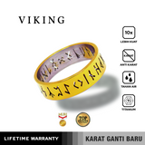 EMRYS Premium VIKING Ring Titanium Anti Karat Cincin Pria Wanita