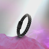Emrys RIFT Bracelet Real Leather Gelang Kulit Pria Wanita