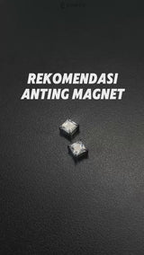 Emrys REFLEXA Anting Magnet TITANIUM Anti Karat Pria dan Wanita FREE Anting CHIP di LIVE