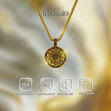 Emrys Liontin Set HIKARI Real Titanium Anti Karat Kalung Titanium Pria Wanita