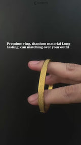 Emrys Premium Bracelet DUNE Real Anti Karat Gelang Titanium Pria dan Wanita