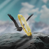 Emrys Premium HAWKINS Real Titanium GELANG Anti Karat Pria Wanita