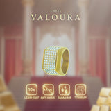 Emrys VALOURA Premium Ring Cincin Titanium Pria Wanita