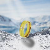 Emrys Simple Ring AURUM  Real Titanium Anti Karat Cincin Titanium Pria Wanita