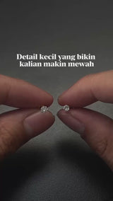 Emrys BIX ANTING Tindik Titanium Anti Karat Pria dan Wanita