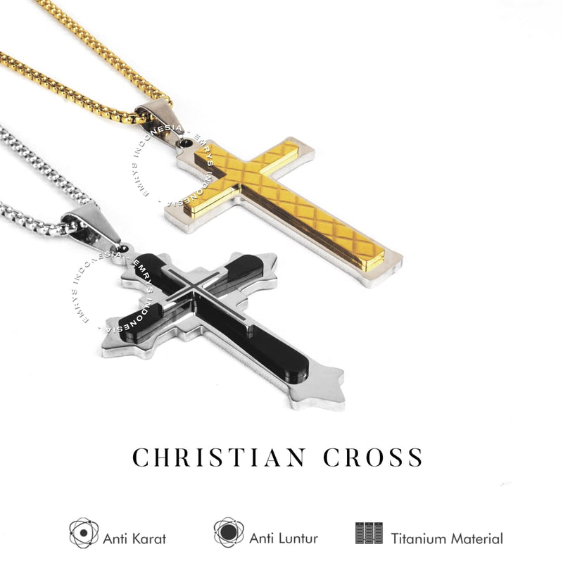 CHRISTIAN CROSS II LIONTIN SET